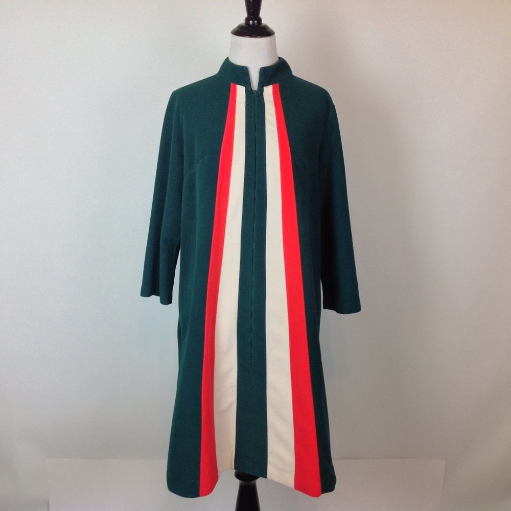 Vintage Penney’s Loungewear Robe Velour Womens 12